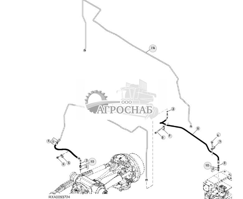 МАСЛОПРОВОДЫ БЛОКИРОВКИ ДИФФЕРЕНЦИАЛА - ST395489 582.jpg